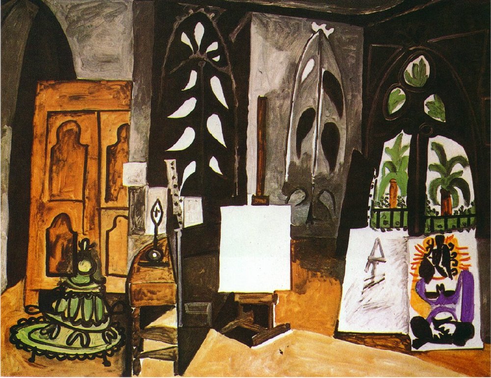 Picasso Studio of California in Cannes 1956